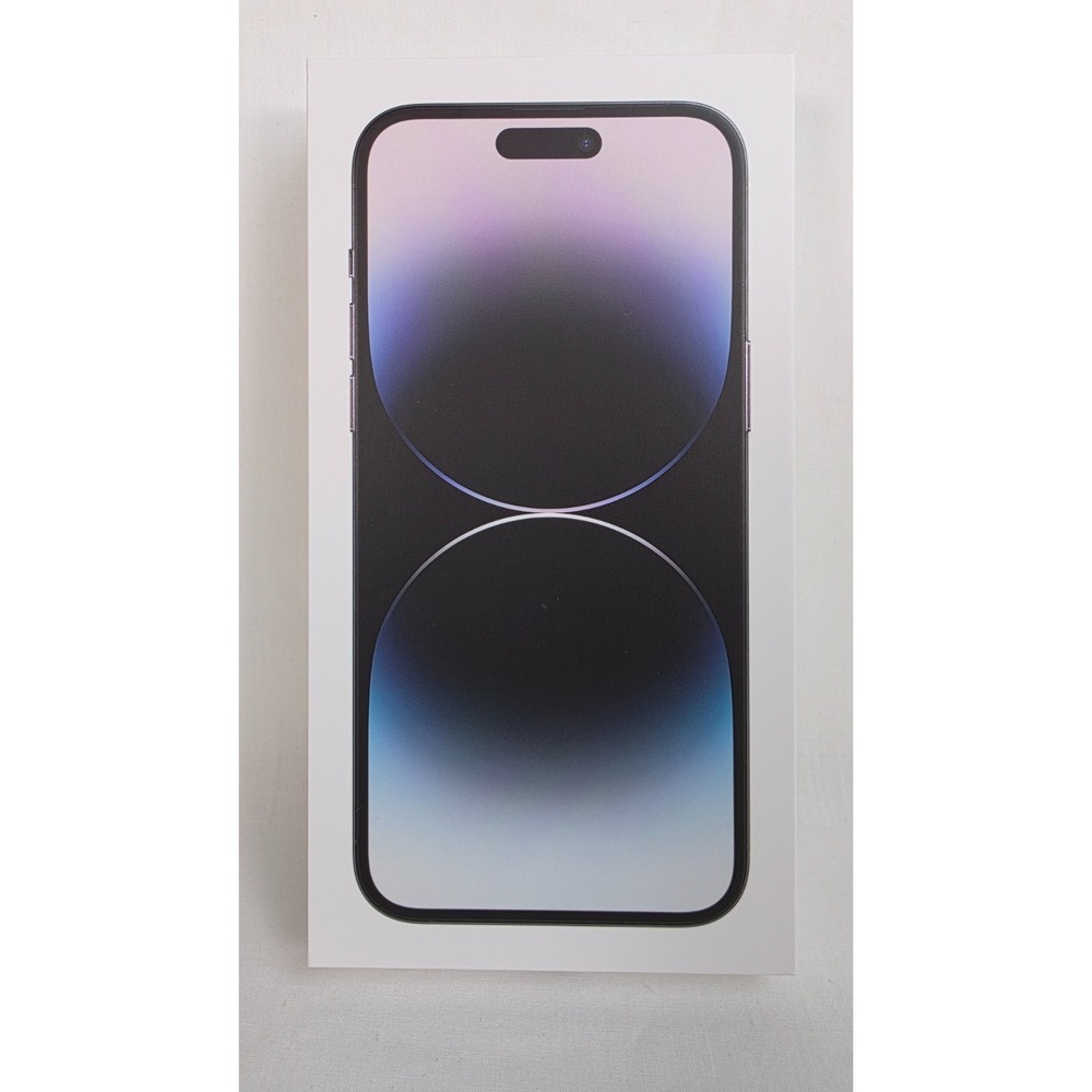 Apple iPhone 14 Pro Max Space‎ Black Original Empty BOX ONLY Genuine